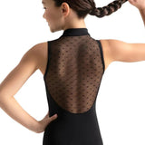 CAPEZIO 12002C GIRLS ZIP FRONT OPEN BACK TANK LEOTARD