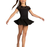 KIDS AUDRIENNE CAP SLEEVE DRESS-DANSHUZ