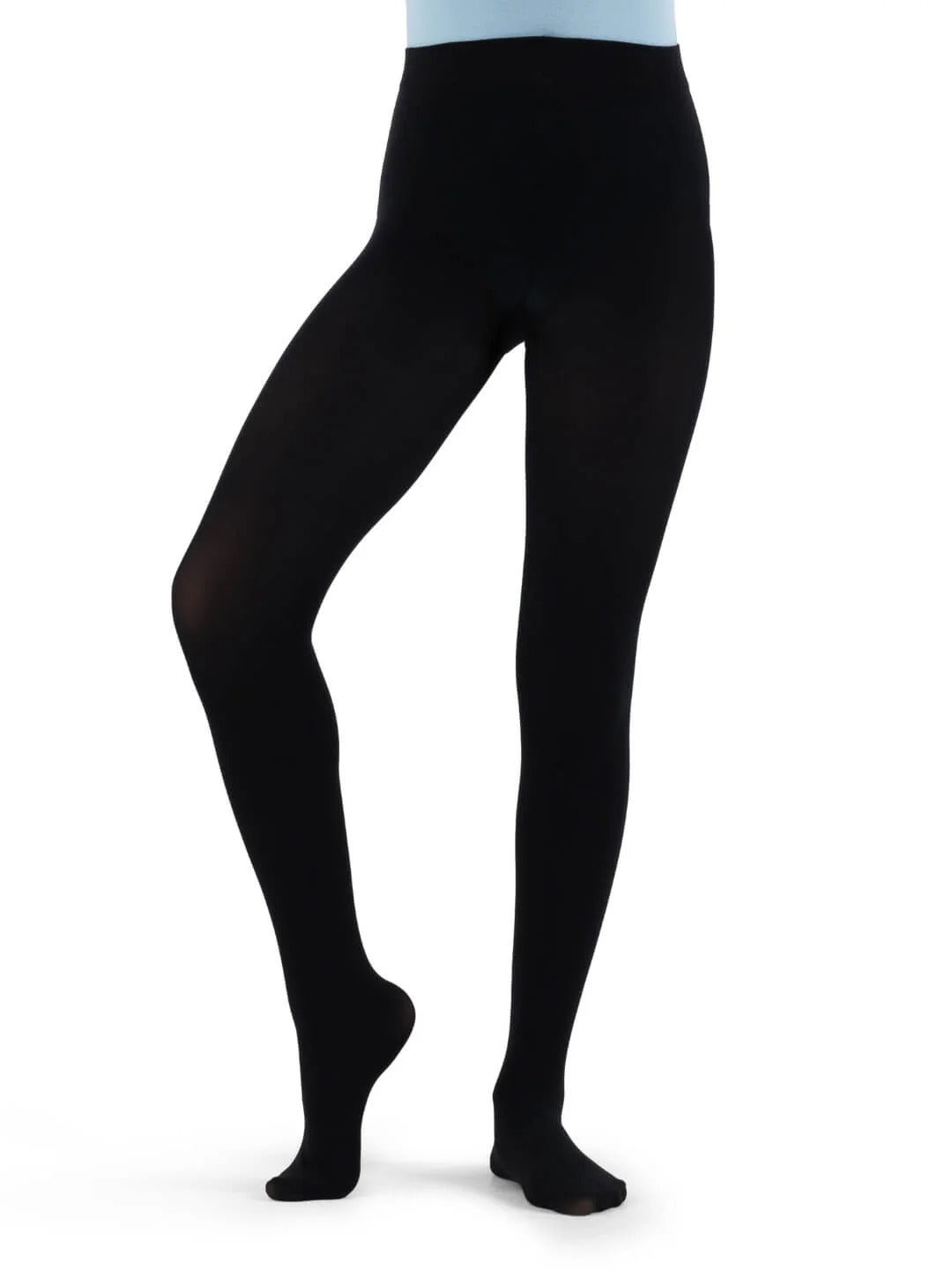 CAPEZIO 1825C GIRLS STUDIO BASIC FOOTED TIGHT