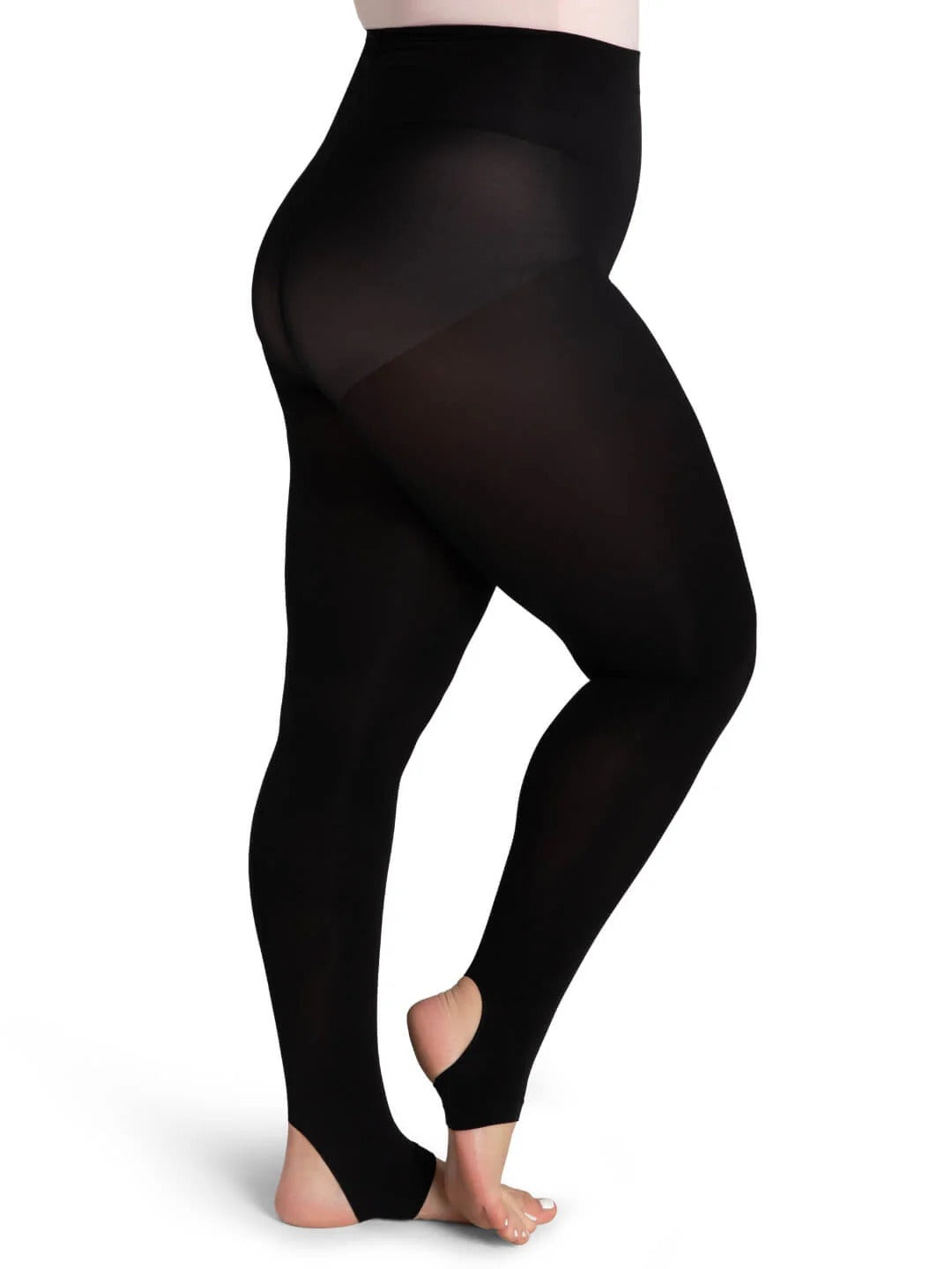 CAPEZIO 1961 SELF KNIT WAIST STIRRUP TIGHTS