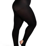 CAPEZIO 1961 SELF KNIT WAIST STIRRUP TIGHTS