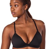 CAPEZIO 3777W WOMEN DEEP NECK CLEAR BACK STRAP BRA