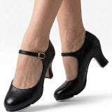 CAPEZIO 650 2" STUDENT FOOTLIGHT CHARACTER SHOE