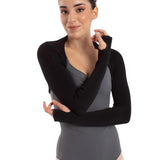 INTERMEZZO 6619 WOMEN DARCY LONG SLEEVE WARM-UP SWEATER