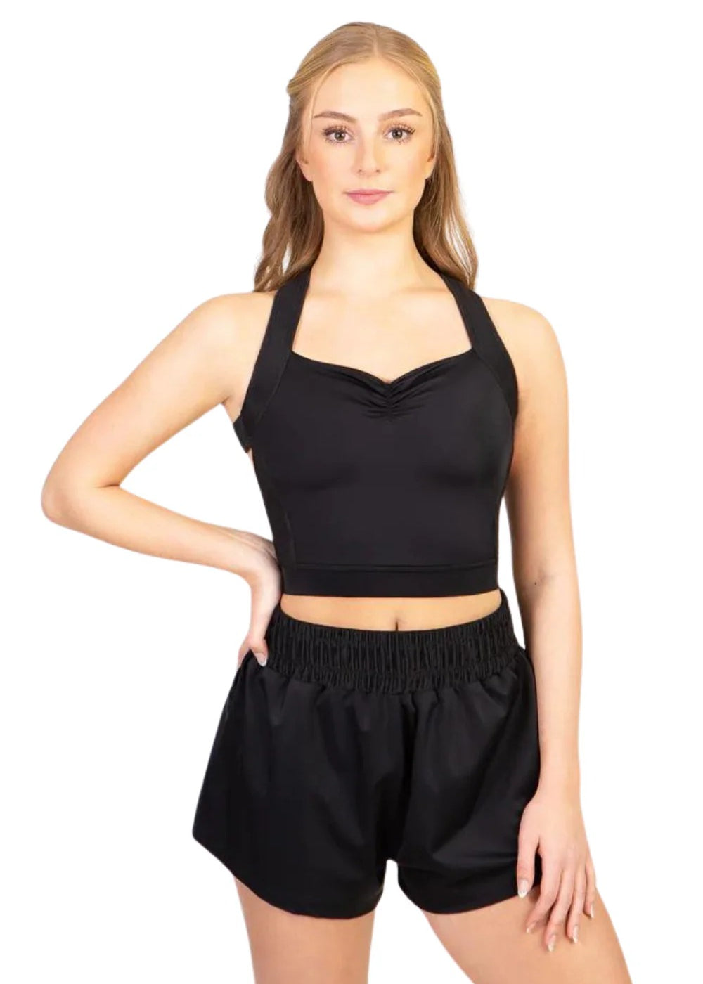 SUFFOLK 7013A WOMEN BALLETCORE HIGH WAIST LOUNGE SHORT