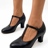 CAPEZIO 750 WOMEN JR. FOOTLIGHT T-STRAP SHOE