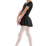BLOCH CL5342 GIRLS SHORT SLEEVE SKIRTED LEOTARD