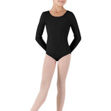 BLOCH CL5409 GIRLS BASIC LONG SLEEVE LEOTARD