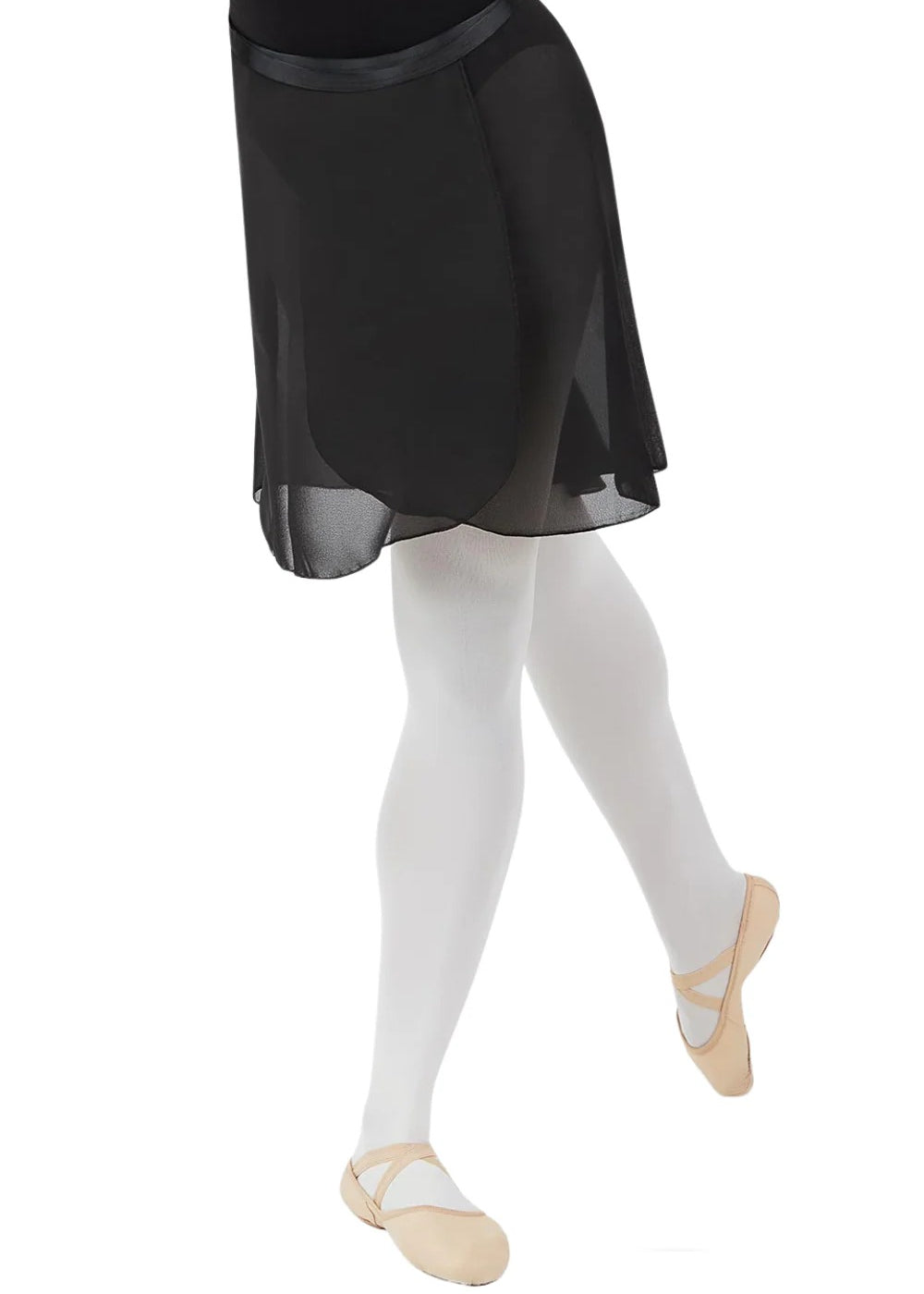 CAPEZIO N276 GEORGETTE LONG WRAP SKIRT