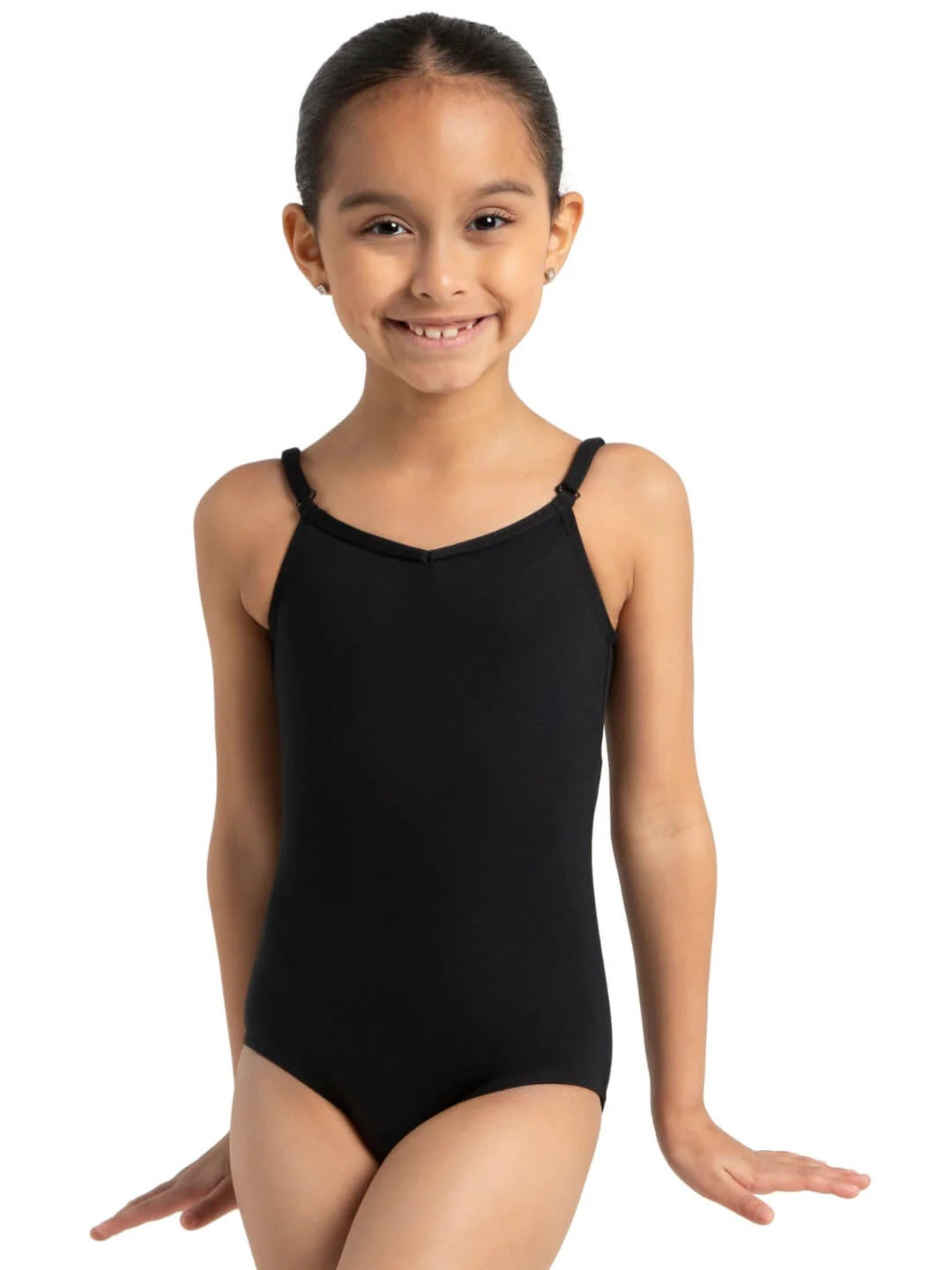 CAPEZIO TB1420C GIRLS ADJUSTABLE STRAPS CAMISOLE LEOTARD