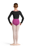 MIRELLA M30004C GIRLS LONG SLEEVE GATHERED TOP