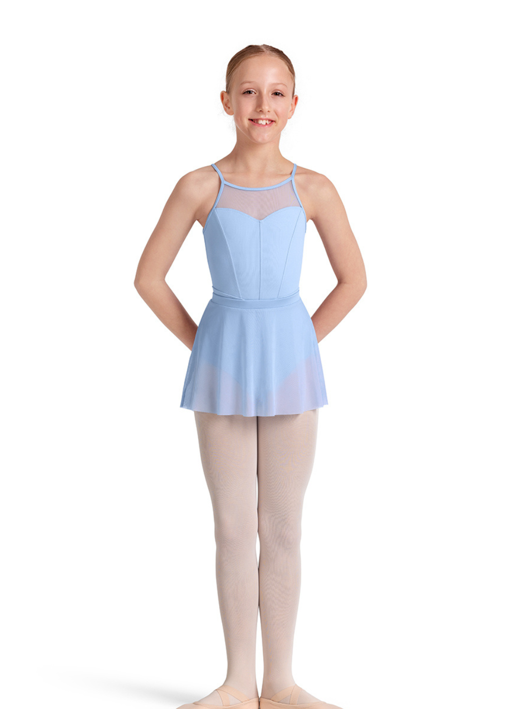 MS10002C GIRLS ELASTIC WAIST SKIRT-MIRELLA