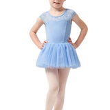 M1557C GIRLS CAP SLEEVE TUTU LEOTARD-MIRELLA