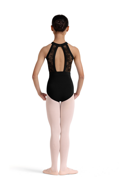 BLOCH CL40003 GIRLS EMBROIDERED TANK LEOTARD