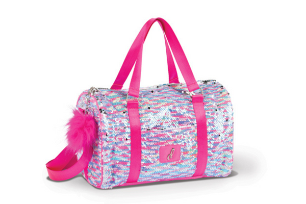 DANSHUZ B24507 GIRLS GLAMOUR GLITZ DUFFLE BAG