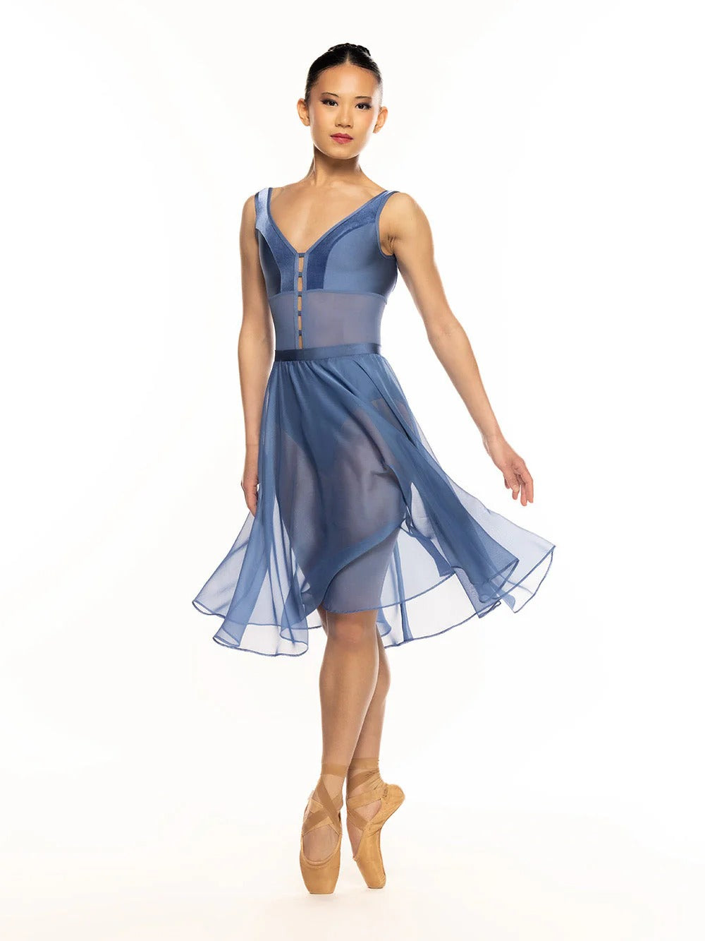 -ELEVE DANCEWEAR-WOMEN CHIFFON REHEARSAL SKIRT