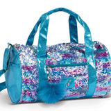 DANSHUZ B24503 GIRLS SPARKLING FUSION DUFFLE
