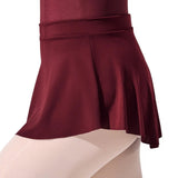 CAPEZIO 11459W WOMENS CURVED PULL-ON SKIRT