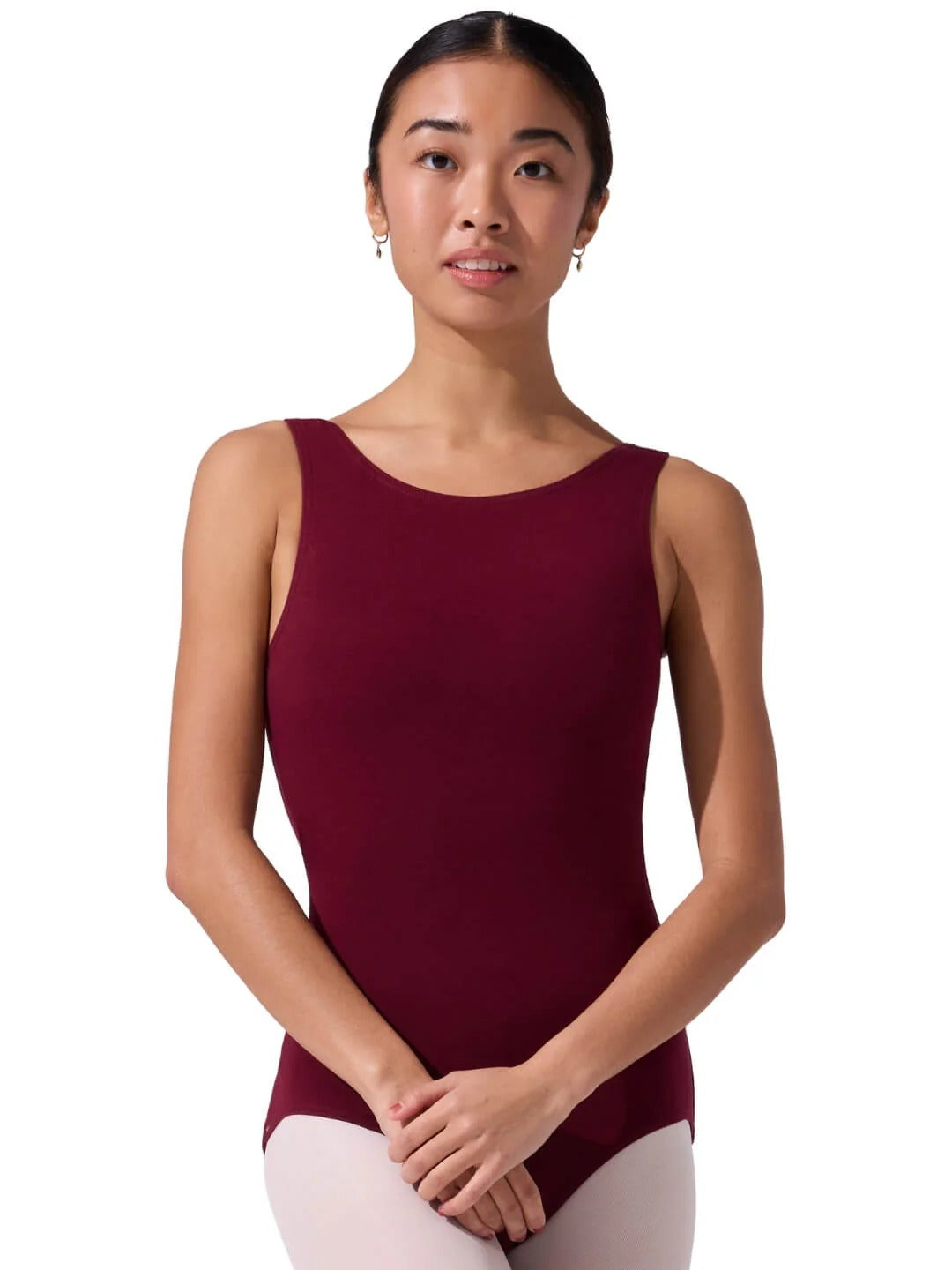 CAPEZIO CC201 WOMEN HIGH NECK TANK LEOTARD