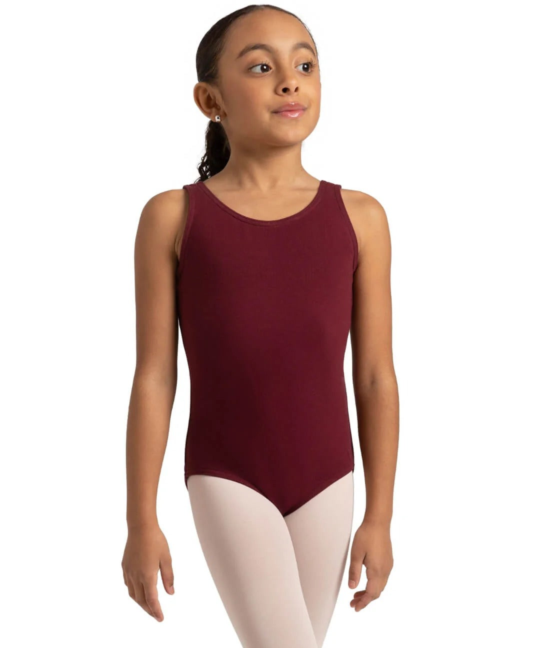 CAPEZIO CC201C GIRLS HIGH NECK TANK LEOTARD
