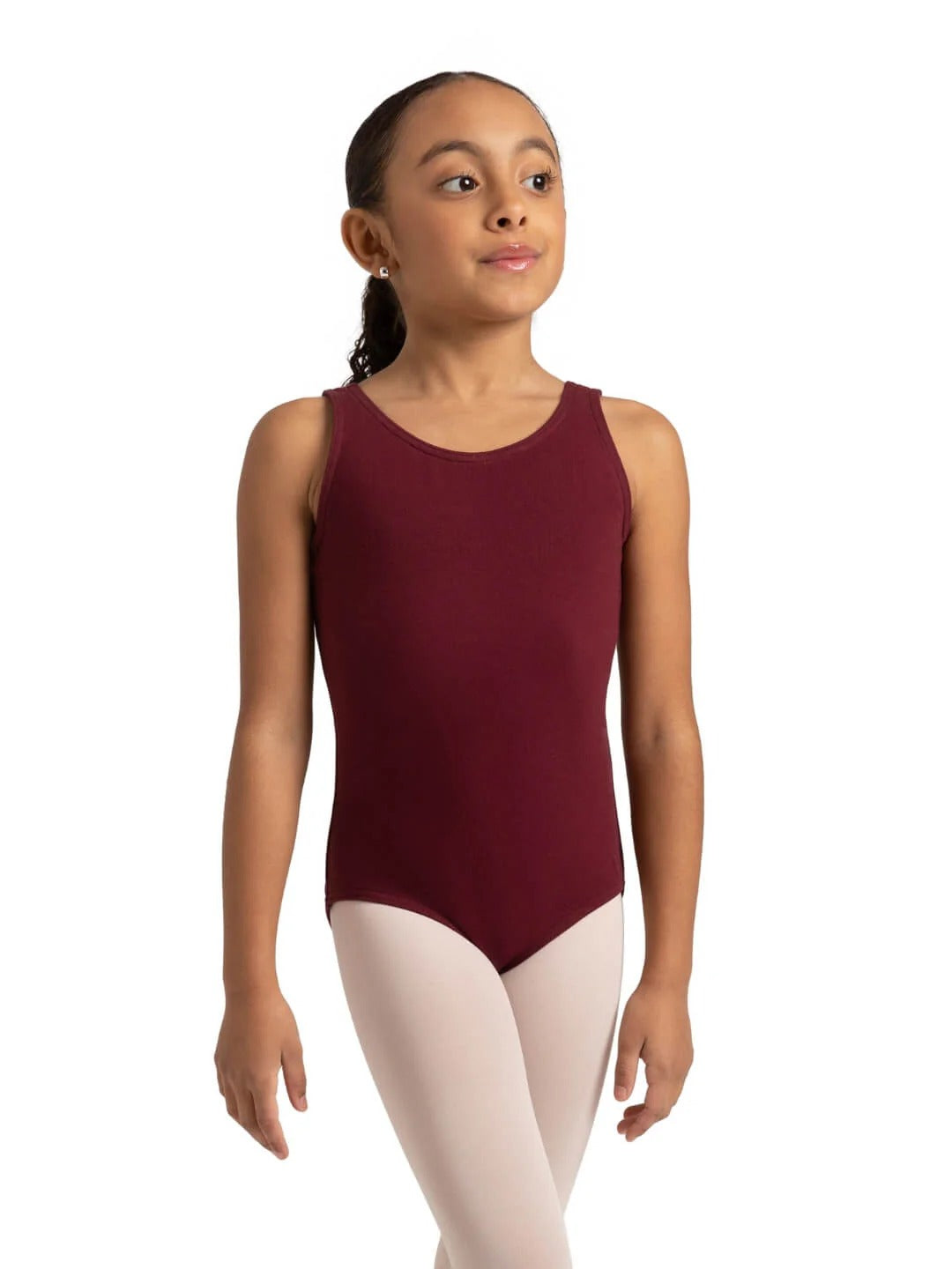CAPEZIO CC201C GIRLS HIGH NECK TANK LEOTARD
