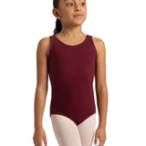 CAPEZIO CC201C GIRLS HIGH NECK TANK LEOTARD