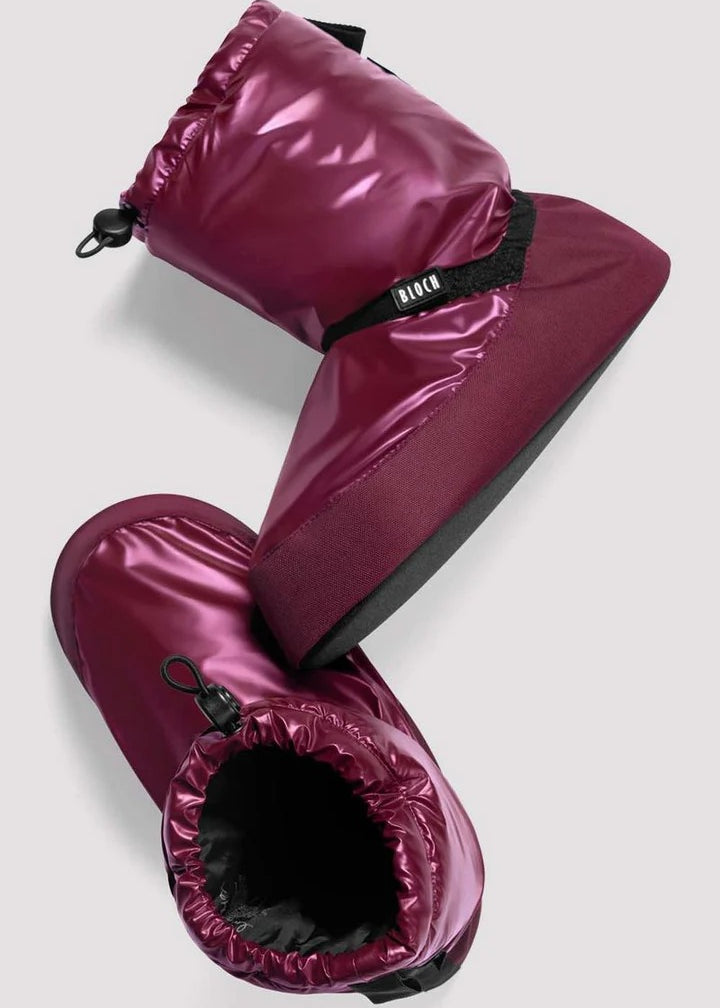 BLOCH IM009BM ADULT METALLIC WARM UP BOOTIE