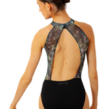 BALLET ROSA AVERY WOMEN HIGH NECK OPEN BACK TANK LEOTARD