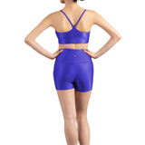 MIRELLA M2192L WOMEN TWIST DETAIL CROP TOP