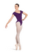 BLOCH L4262 WOMEN GATHER CAP SLEEVE LEOTARD