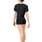 M683L WOMEN DEEP WAIST SHORTS-MIRELLA
