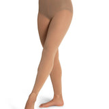 CAPEZIO 1917 WOMEN'S FOOTLESS W/ SELF KNIT WAIST BAND TIGHT