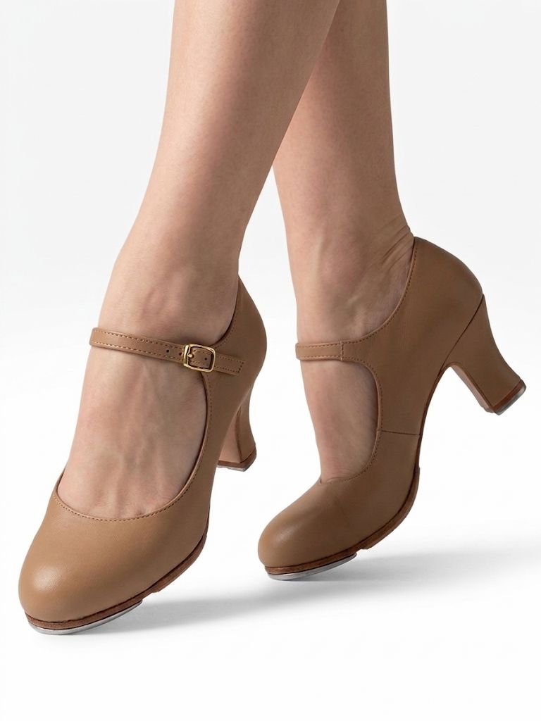 CAPEZIO 650 2" STUDENT FOOTLIGHT CHARACTER SHOE