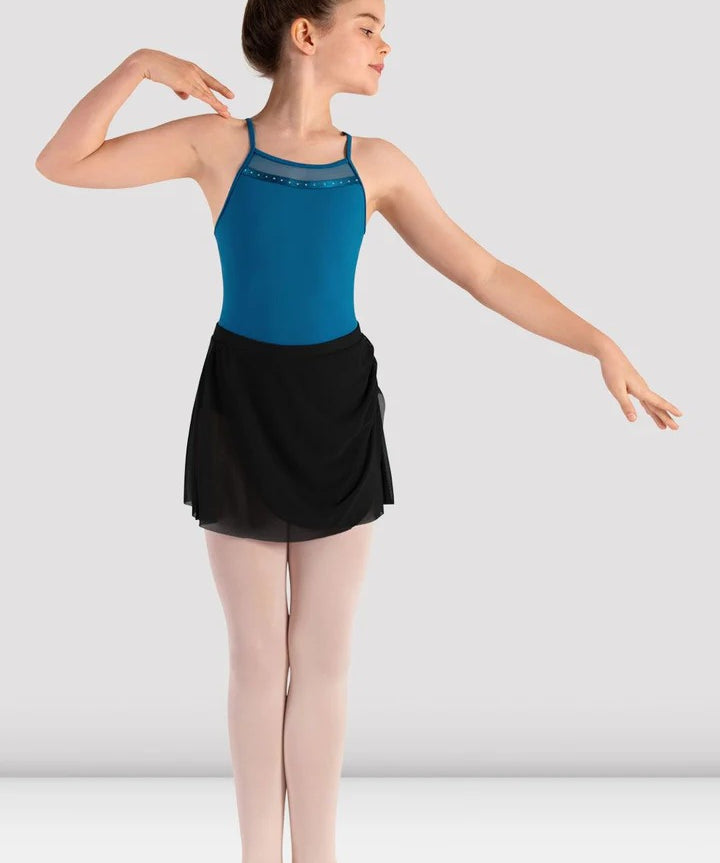 GIRLS CASEY MESH SKIRT- BLOCH