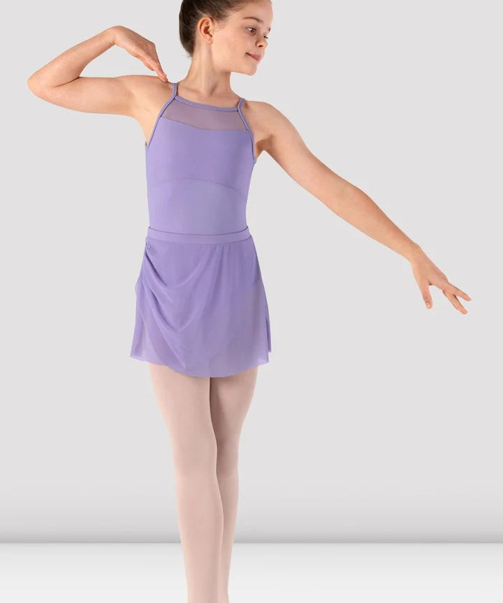 GIRLS CASEY MESH SKIRT- BLOCH