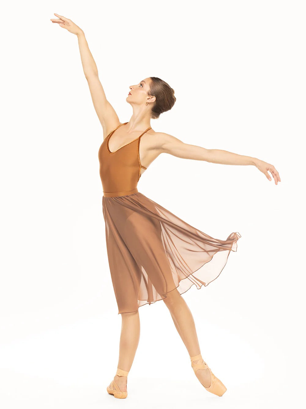 -ELEVE DANCEWEAR-WOMEN CHIFFON REHEARSAL SKIRT
