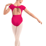 MIRELLA M20013C GIRLS CAP SLEEVE LEOTARD - The Dance Shoppe