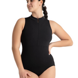 CAPEZIO 12002W ZIP FRONT OPEN BACK TANK LEOTARD