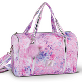 DANSHUZ B24509 GIRLS PSYCHEDELIC SWIRL DUFFLE BAG