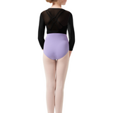 BLOCH CZ0516 GIRLS BEA MESH BACK WRAP TOP