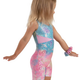 CAPEZIO 12303C GIRLS UNICORN DISCO STARDUST BIKETARD