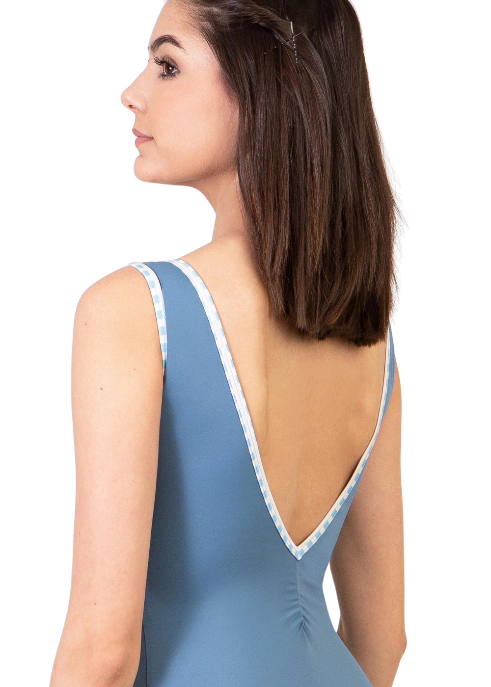 SO DANCA-2669A WOMEN GARDEN EMPIRE BATEAU NECK LEOTARD