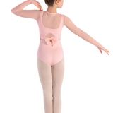 BLOCH CZ8469 GIRLS HENNY MESH WRAP TOP