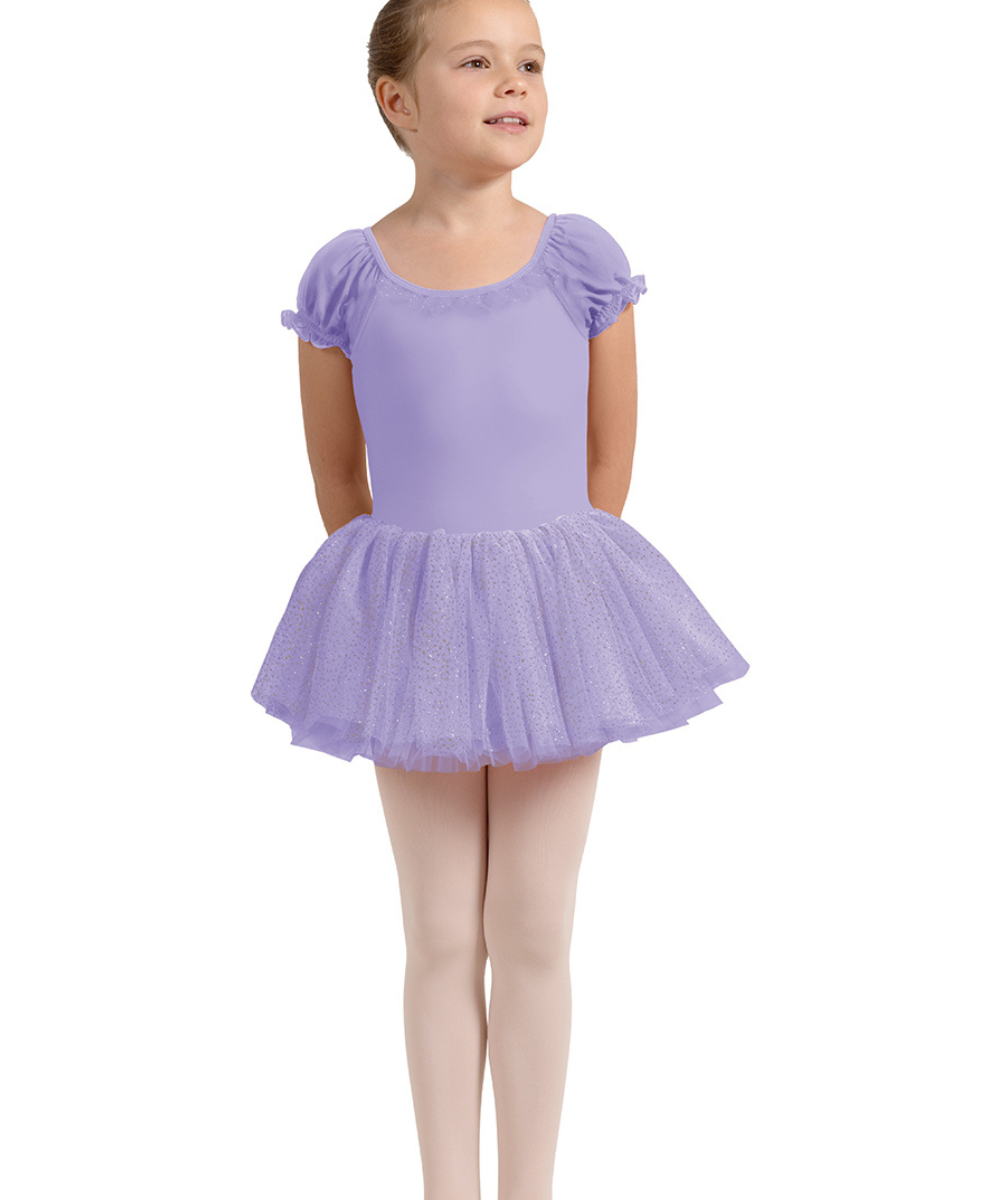 M1559C GIRLS CAP SLEEVE TUTU DRESS-MIRELLA