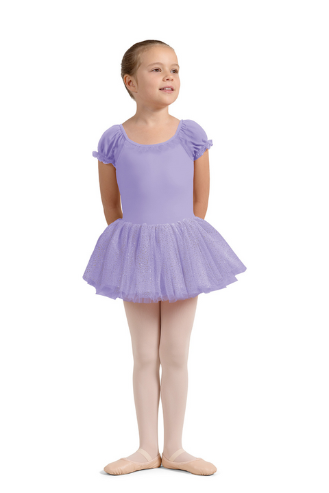 MIRELLA M1559C GIRLS CAP SLEEVE TUTU DRESS