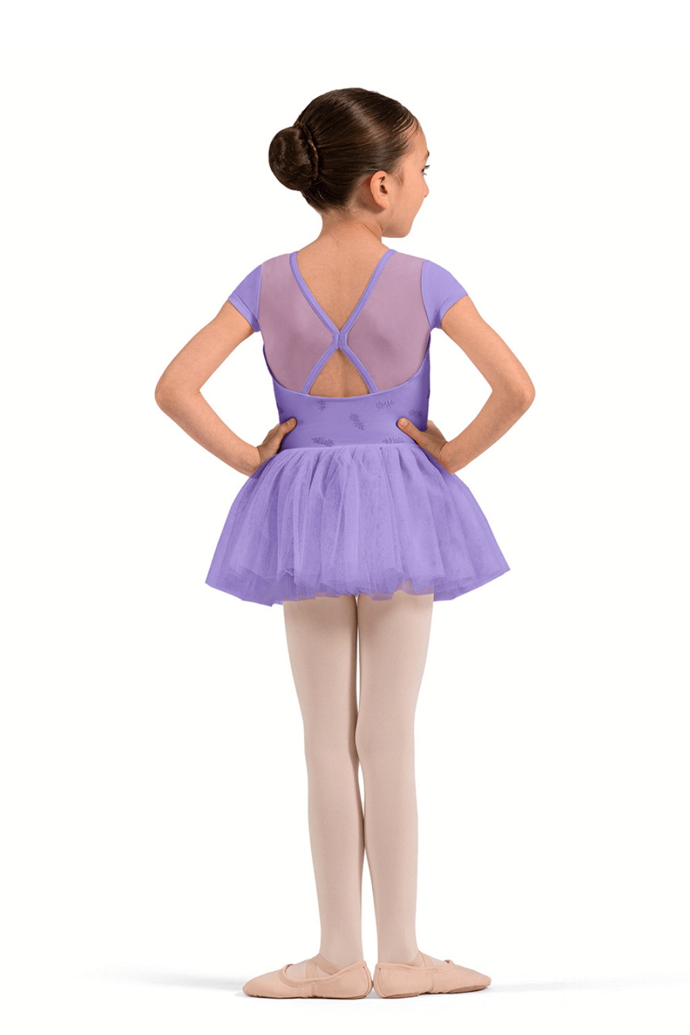 BLOCH CL20012 GIRLS CAP SLEEVE TUTU LEOTARD - The Dance Shoppe