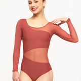 -ELEVE DANCEWEAR-WOMEN AMELIE LONG SLEEVE LEOTARD