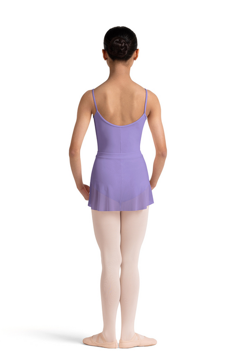 BLOCH CR10002 GIRLS EMBROIDERED PULL ON SKIRT