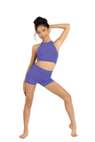 DANSHUZ 22406C GIRLS HIGH WAIST SHORT