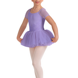 BLOCH CL20002 GIRLS CAP SLEEVE TUTU LEOTARD